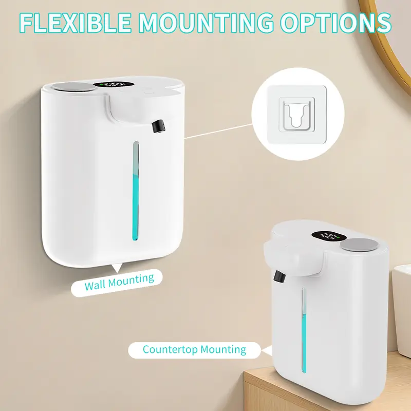 Soap Dispenser Pump - 500ML Büyük Kapasiteli 9 Seviyeli Ayarlanabilir