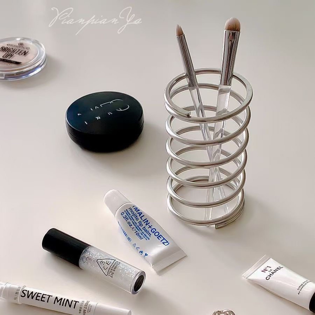 Home Center Bathroom Accessories - Paslanmaz Çelik Diş Fırçası Tutucu Metal