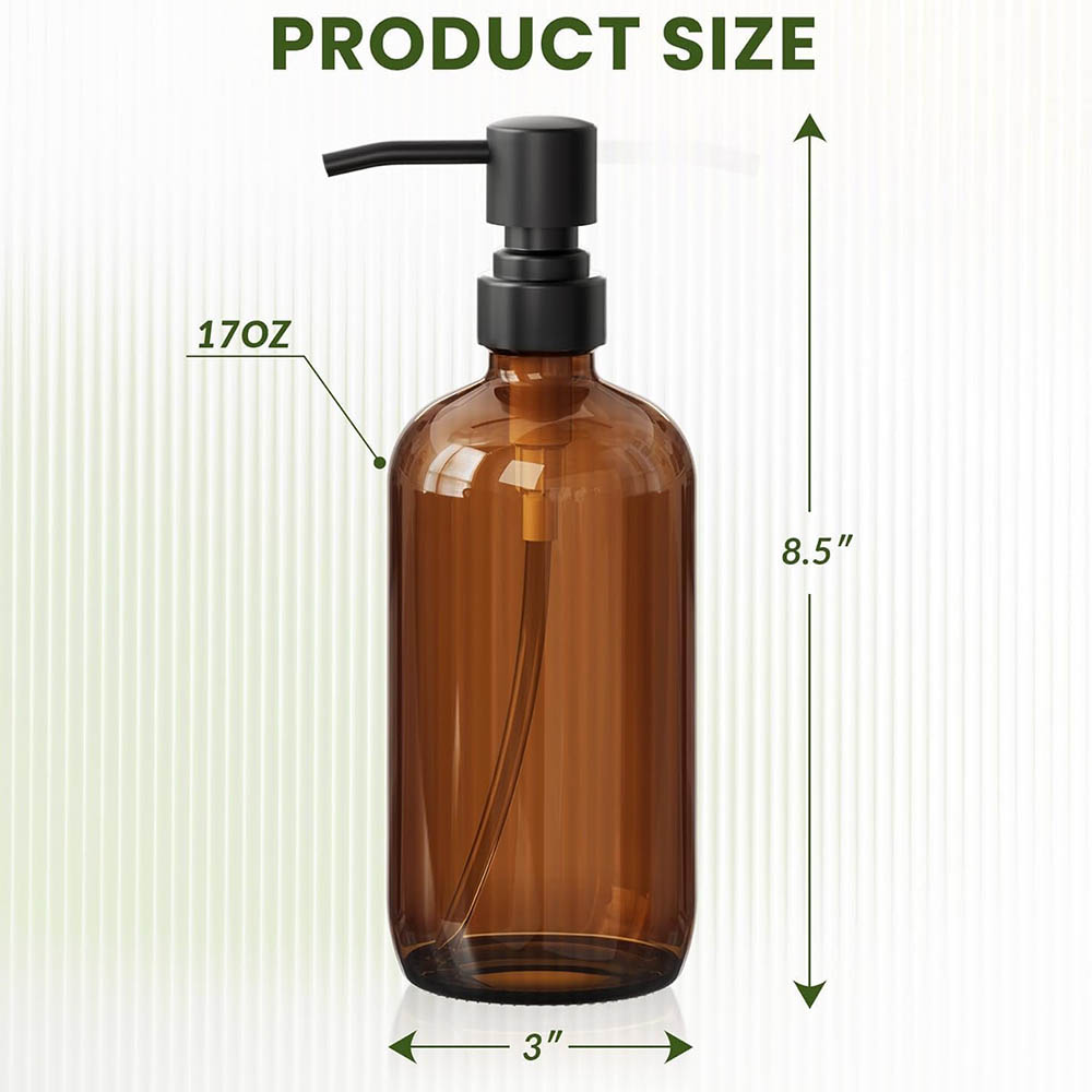 Kehribar Camlı Siyah Pompalı S - Zara Home Bathroom Accessories incelemesi ve fiyatı