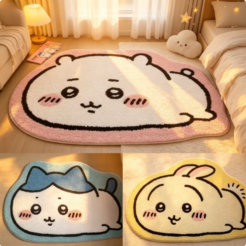 Sıcak Chiikawa Karikatür Halı  - Home Center Bathroom Accessories incelemesi ve fiyatı