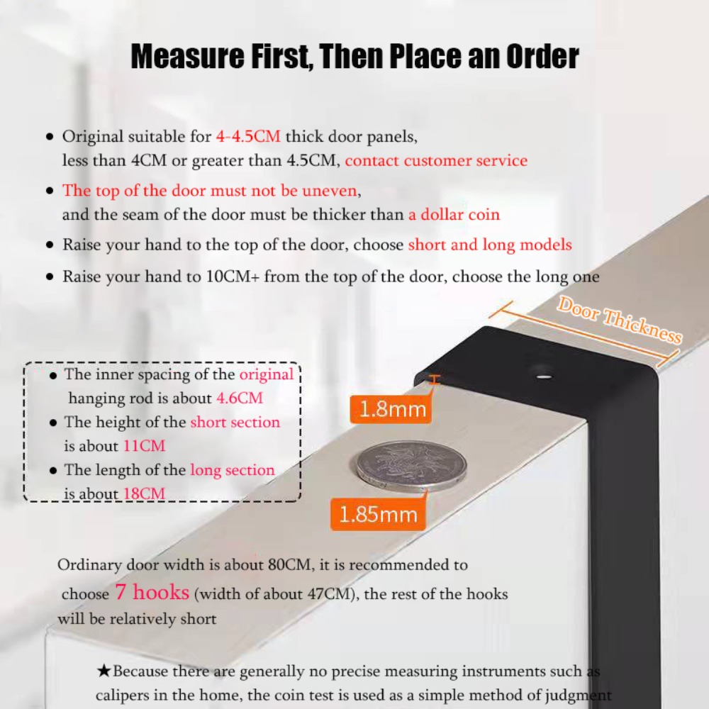 Kapı Üzerinde Kancalar 6 Kanca - Home Bathroom Door incelemesi ve fiyatı