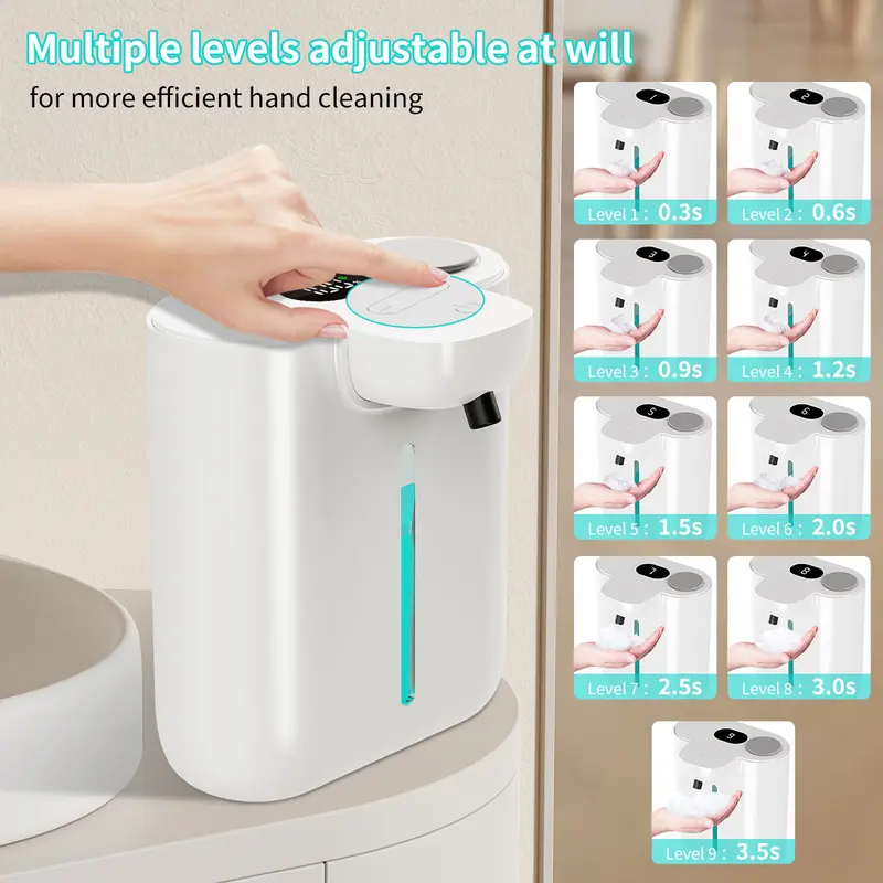 500ML Büyük Kapasiteli 9 Seviy - Soap Dispenser Pump incelemesi ve fiyatı