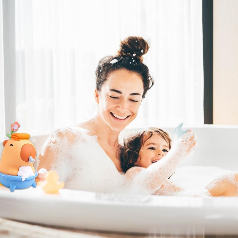 QX2E Karikatür Kapibara Temalı - Home Bathroom Wall Soap Dispenser incelemesi ve fiyatı